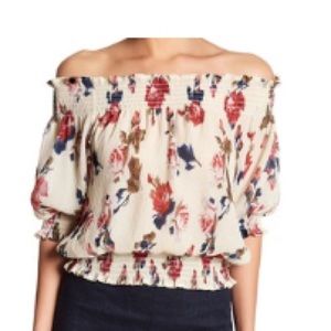 Romeo and Juliet couture floral blouse